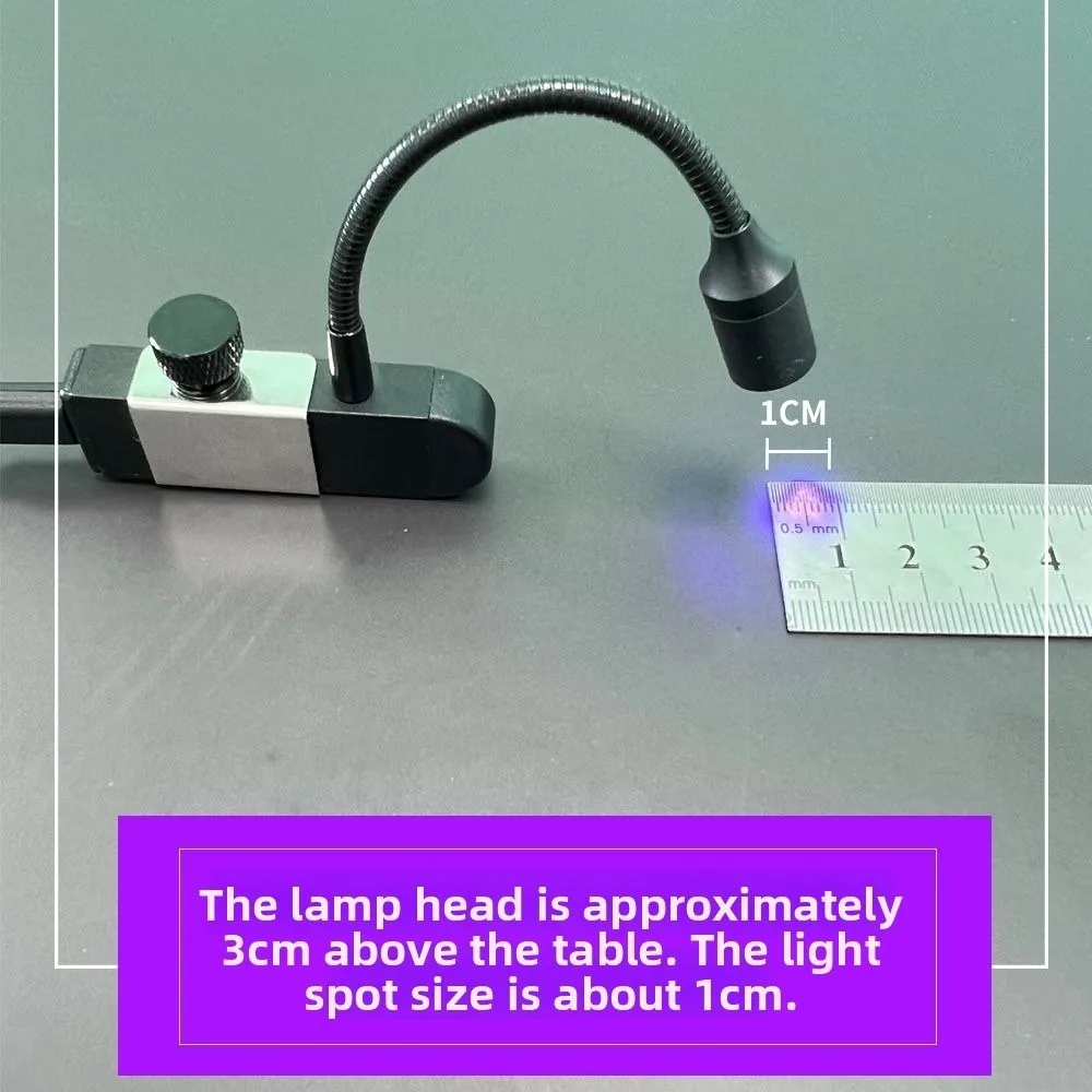 Professional Portable UV Light for Lash Extensions Handheld Mini UV Lash Lamp No Heat Fast Curing UV Curing Lamp Nail Art