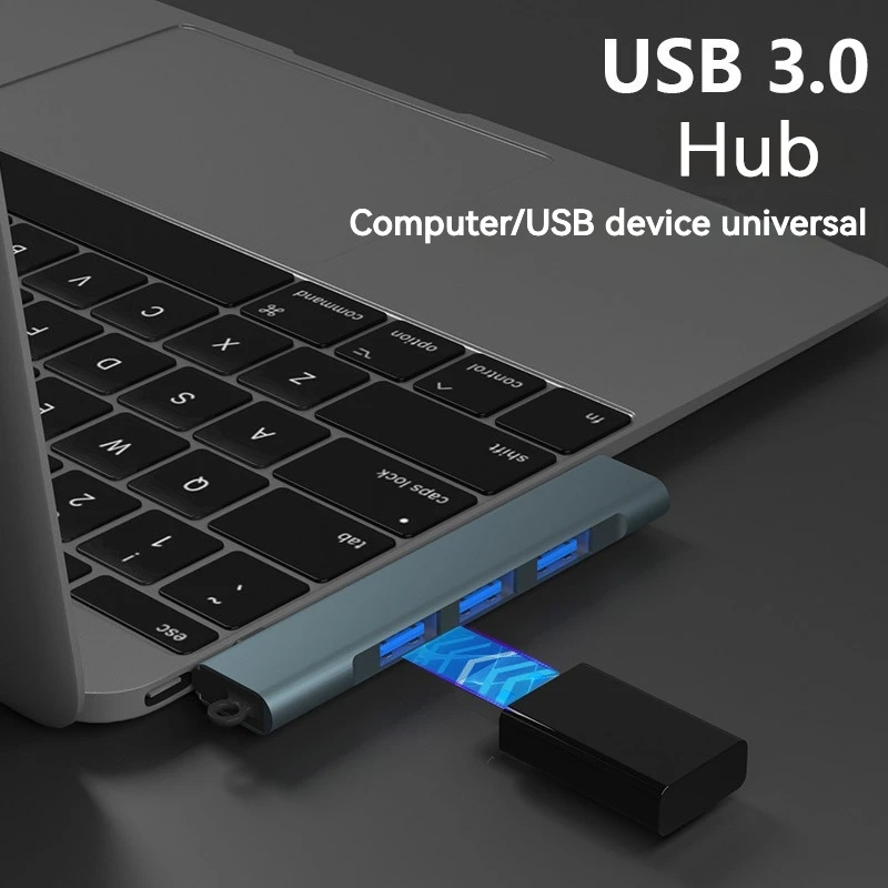 Док-станция 4 в 1, Usb-разветвитель, Otg-адаптер