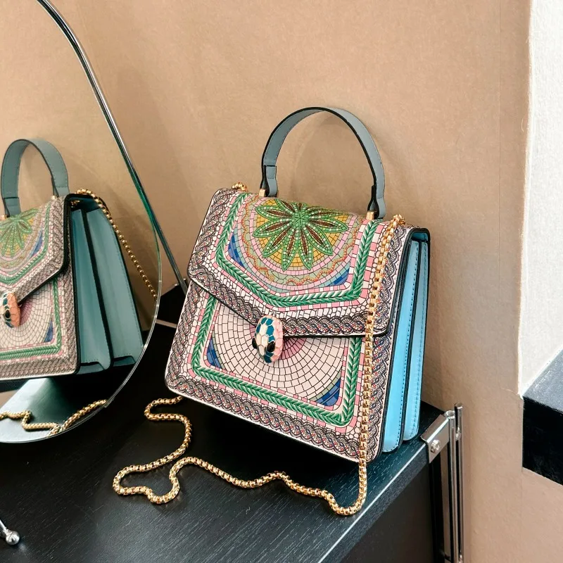 حقيبة كتف نسائية عصرية قابلة للتحويل من الجلد حقيبة يد كروس مصممة للسيدات أنيقة #4