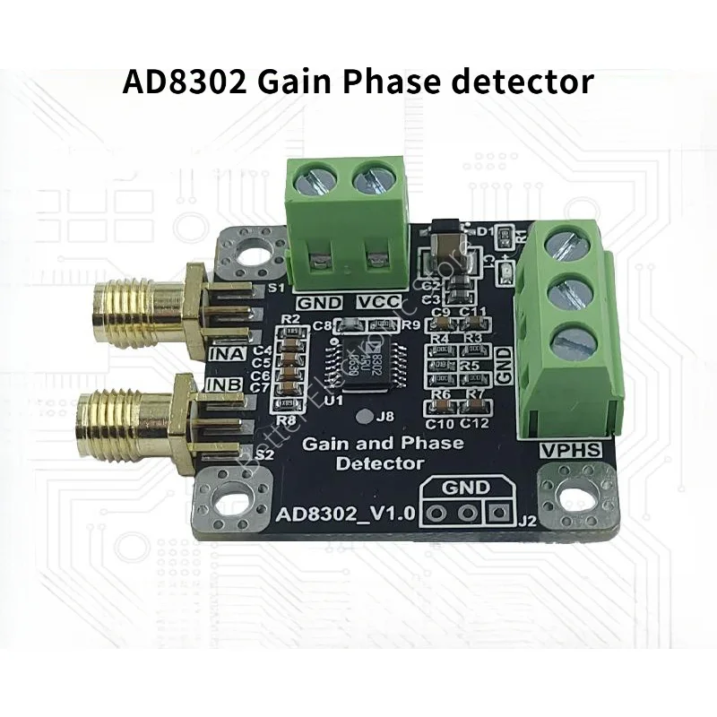 AD8302 Gain Phase detector Amplitude and phase detection module 2.7G RF intermediate frequency
