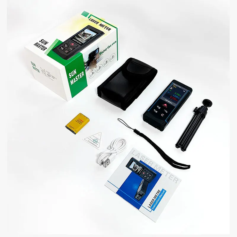 ARTBULL Long Distance Green Laser Rangefinder 100m 200m with Camera Color Screen Rechargeable Distance Meter