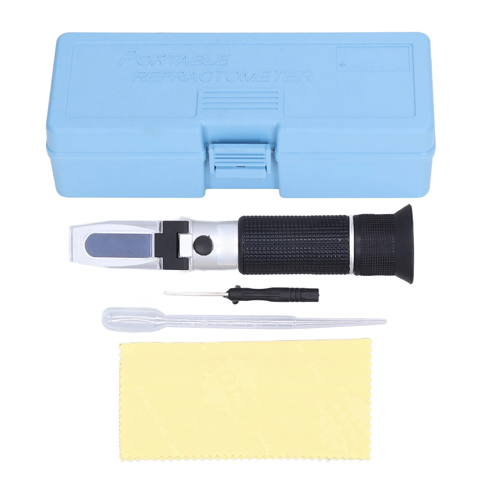 Refractometer Meter Gauge Dual Scale Handheld Meetinstrument voor Suiker Brouwen Refractometer Gauge Refractometer Meter