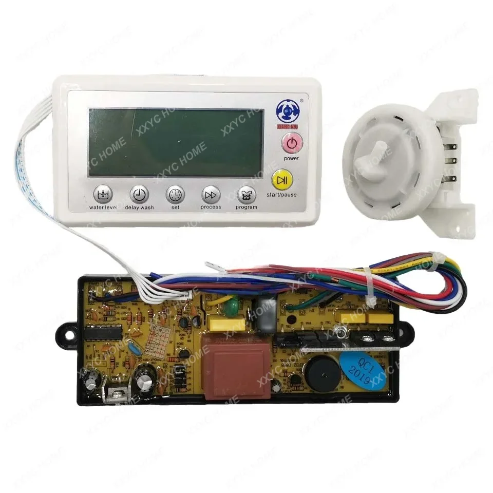 

new universal full automatic washing machine computer board LED display power module panel with water liquid level sensor6688