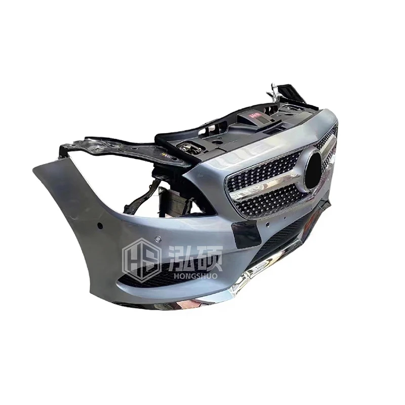 Body Kit Include Lip Exhaust Front Bumper Assembly for   CLS W218 11-17 Refit to CLS63   Model