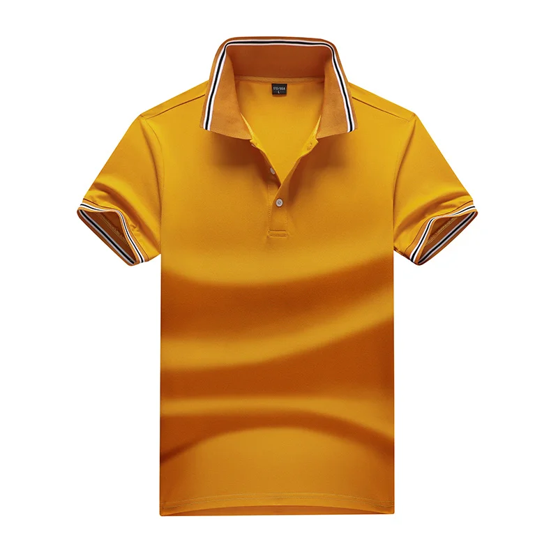 

New Fashion Polo Men's Short Sleeve T-Shirt Summer Golf Shirts Loose Large Size 4XL 5XL Brand Clothing Mens Shirt