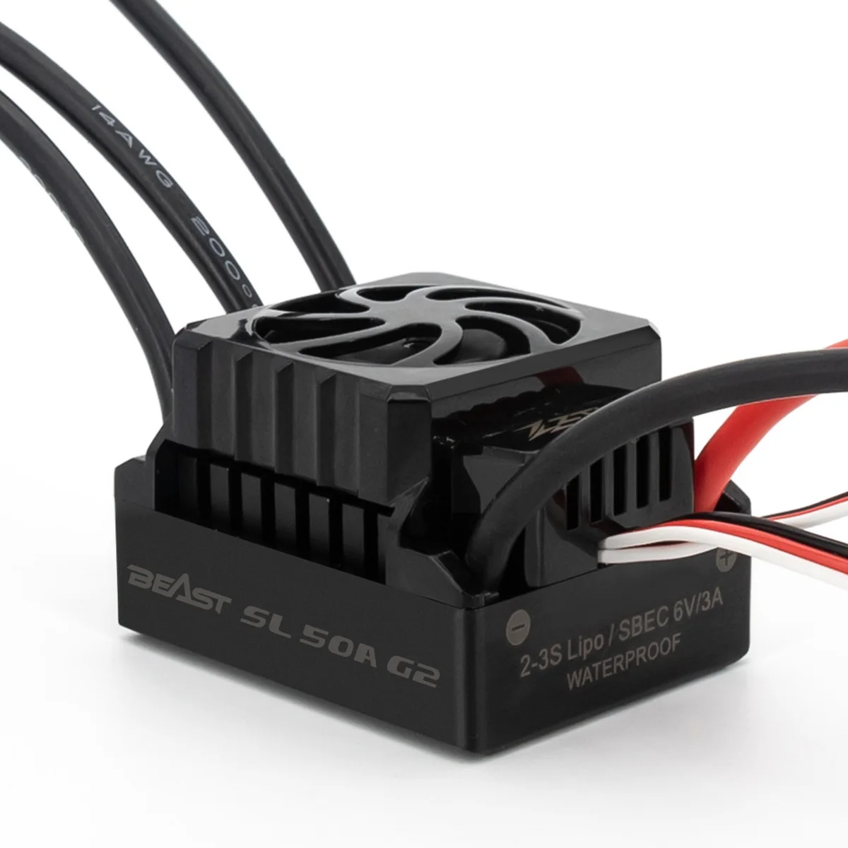 Ztw 32-Bit Beest Sl 50A/60A Esc G2 Waterdichte 2-3S 6V/3A bec Brushless Motor 3650 Combo Voor 1/10 Rc Auto Rtr Buggy Truck