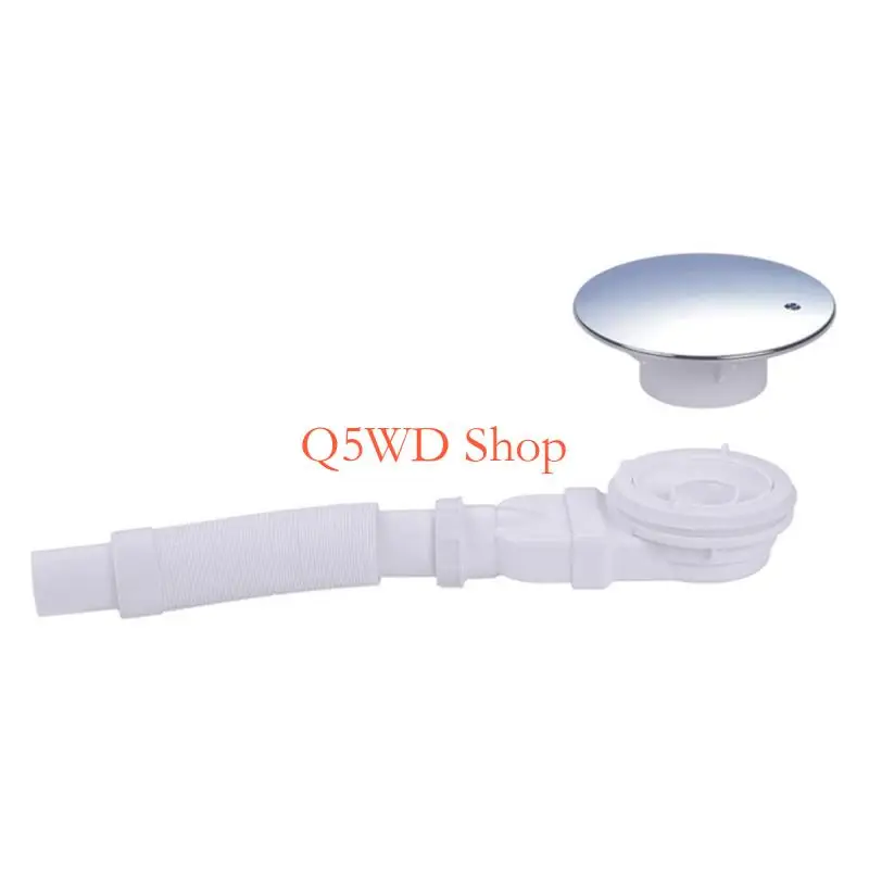 Q5WD Low Profiled P Trap Shower Floor Drain With Anti Odors For Compacts Spaces