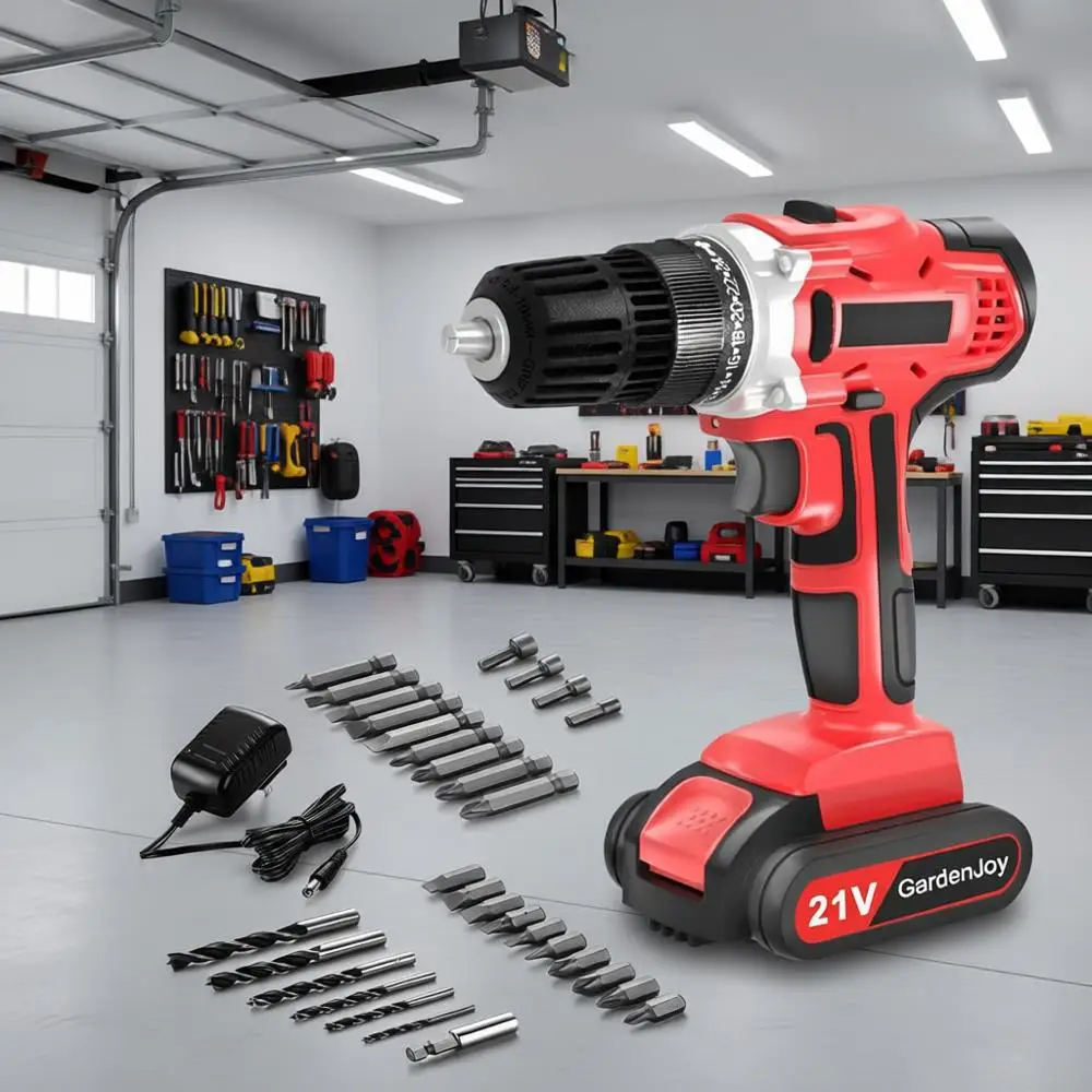 

Набор электродрелей 20В, аккумулятор в комплекте, крутящий момент 30 Нм, 2 скорости, патрон 3/8 с ключом, 24+1 насадка-отвертка, светодиодный рабочий фонарь, идеально подходит для