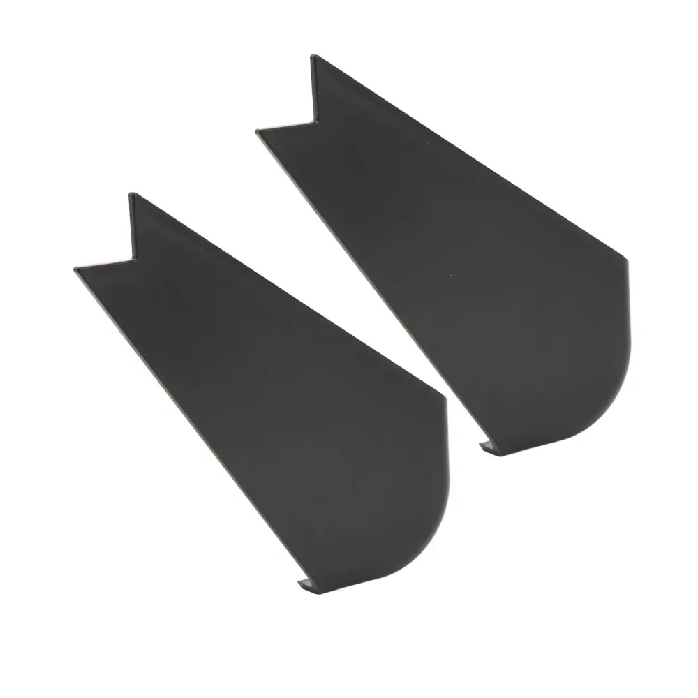 2 قطعة مجموعة ABS RV الشريحة خارج غطاء الزاوية أبيض أسود RV الشريحة خارج الزاوية غطاء الزاوية الشريحة خارج غطاء الزاوية المقطورات #2