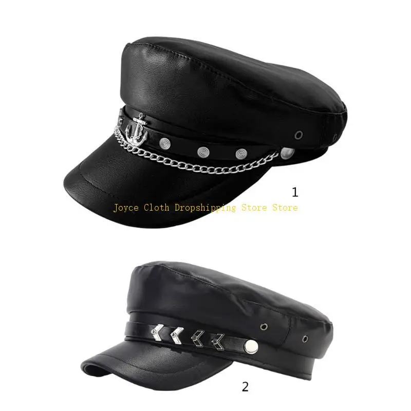 

Adult Alloy Badge Berets Cap Outdoor Shopping Military Hat Subculture Hat 10CD