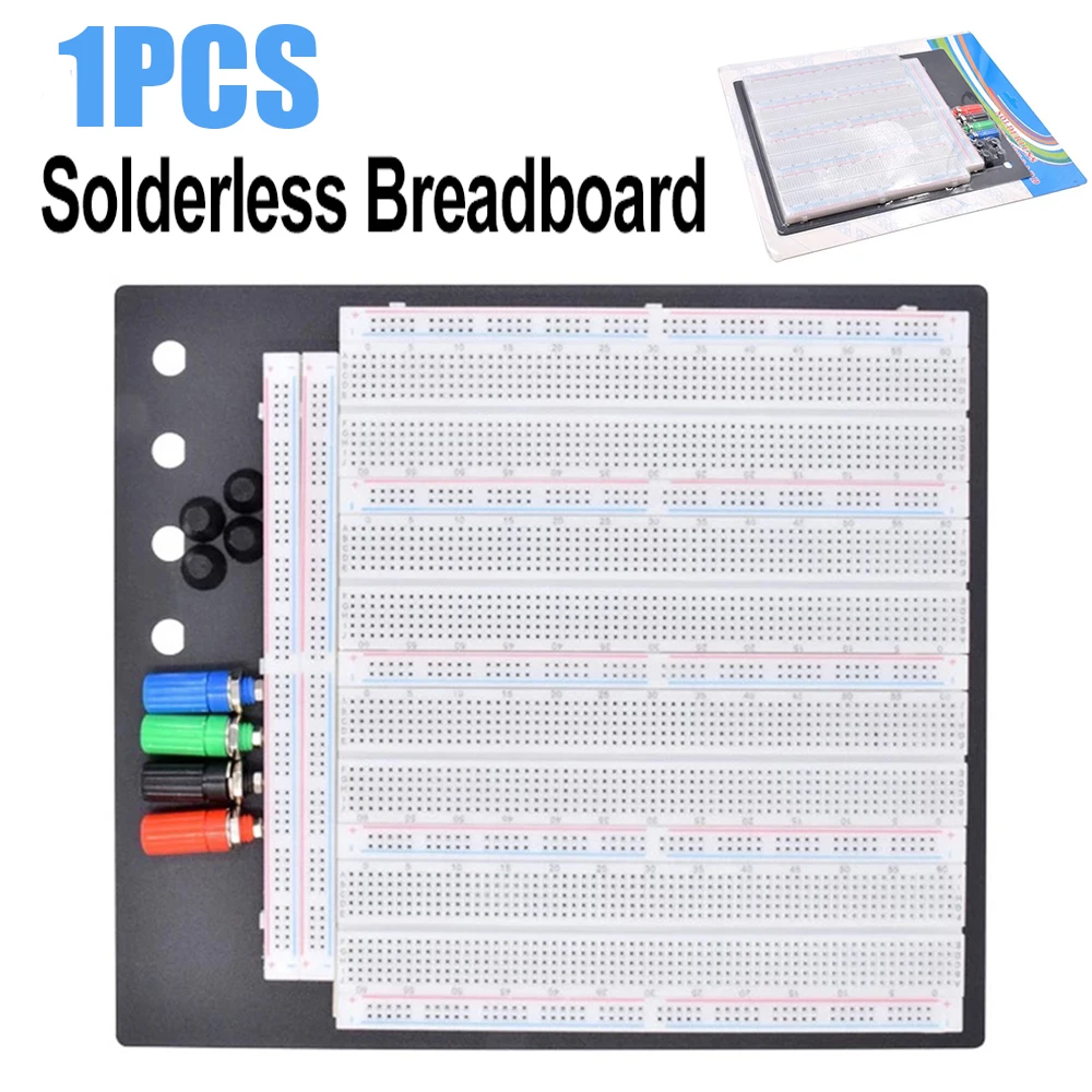 Solderless Breadboard No Welding 3220 Tie Points PCB DIY Bread Board ZY-208 for Bus Test Circuit Board