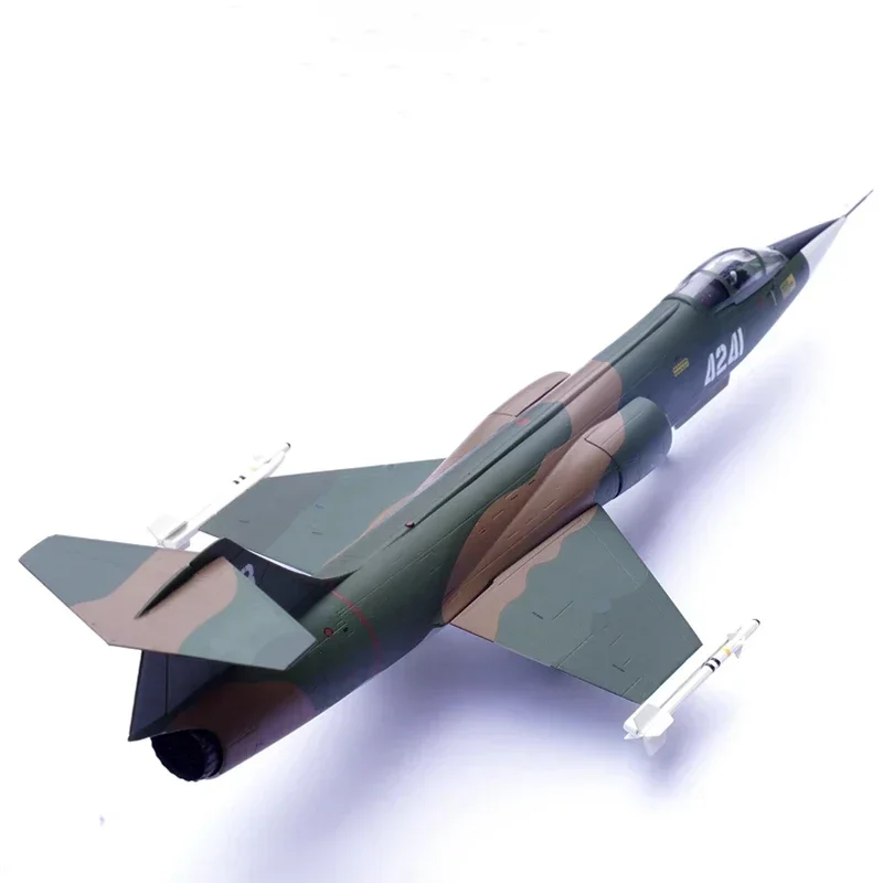 Diecast 1:72 Scale F-104A Starfighter 4241ROCAF Finished Aircraft Simulation Model Static Decoration Souvenir Gifts For Adult