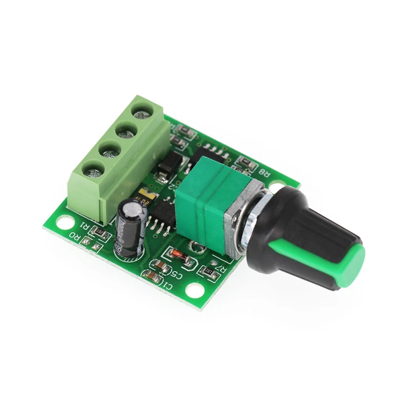 Mini 1803bk Dc Motor Snelheidsregelaar Controller Module 1.8V-15V Verstelbare Regelaar Schakelaar Voor Led Licht Helderheid Regelen