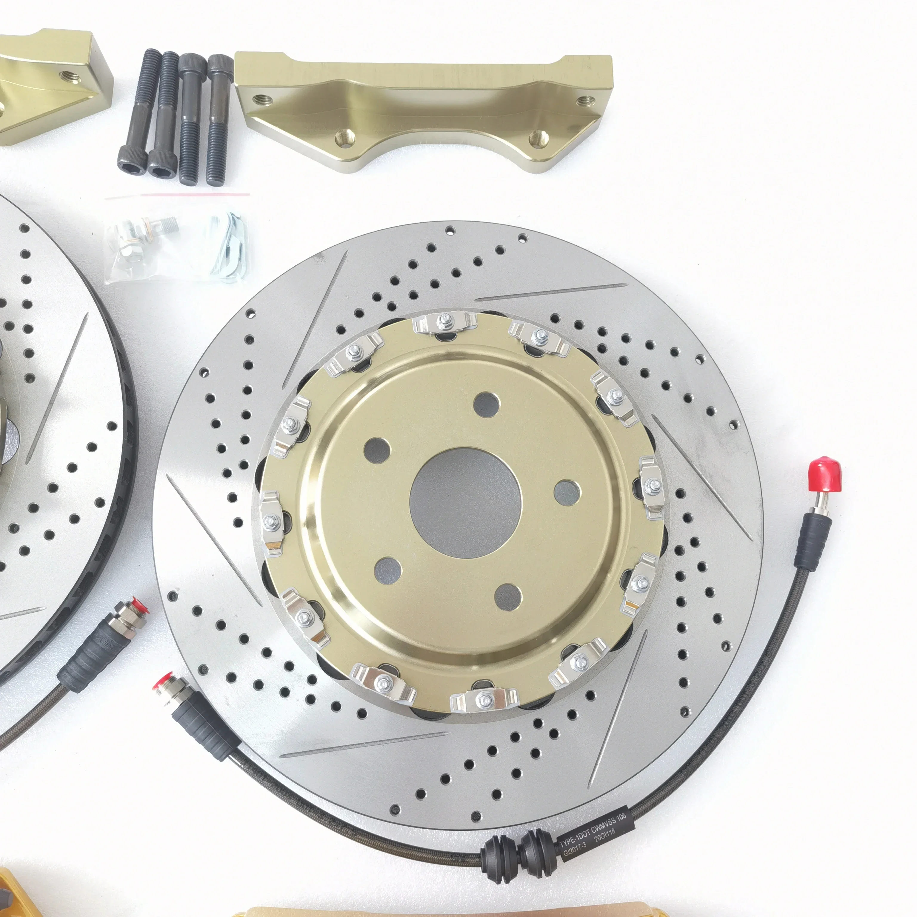 Factory Competition Brake Kits 6 Piston Racing Brake Calipers For Honda Accord S2000 Civic EK9 FD2 FC1 FK7