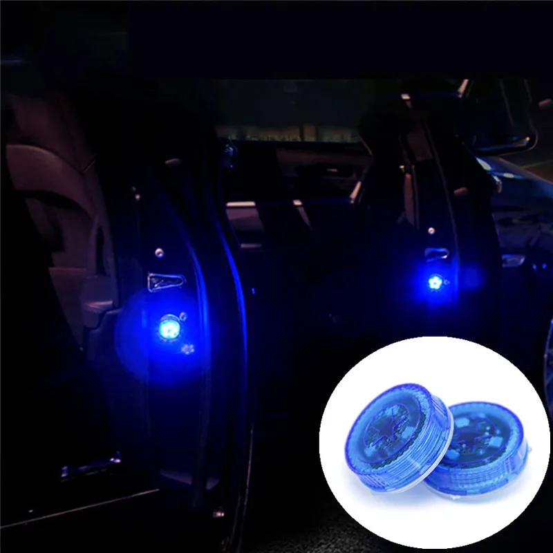 

2Pcs LED Car Opening Door Safety Warning Anti-collision Lights For Volvo Xc60 S60 S80 V40 V60 v70 v50 850 c30 90 v90 Car Product