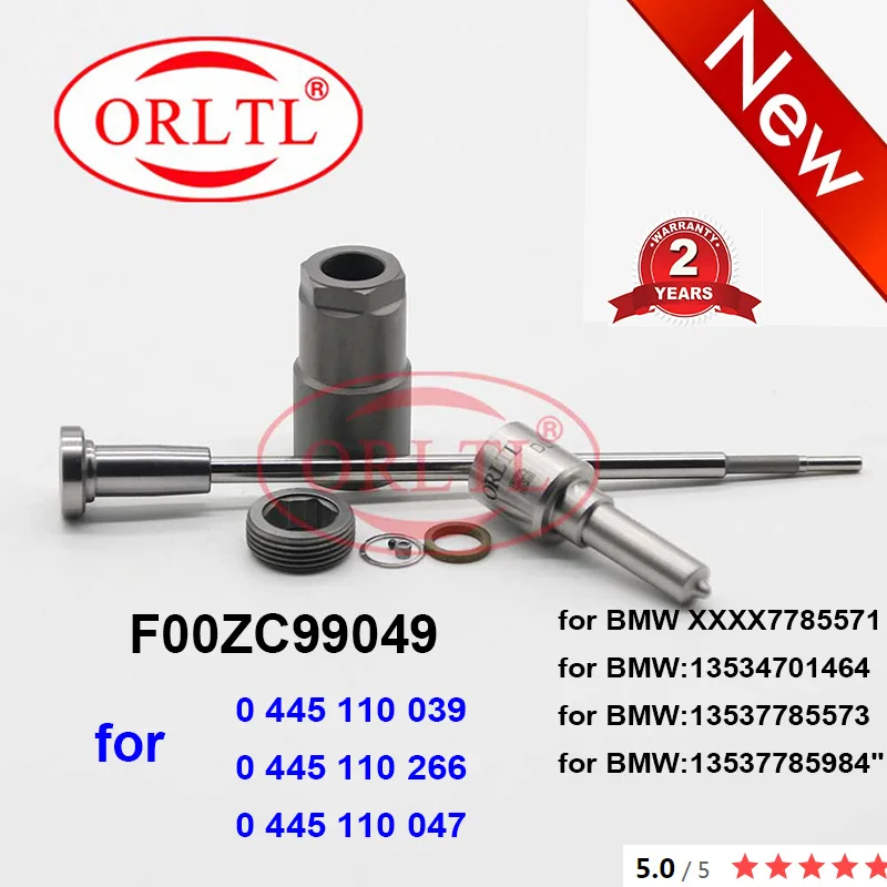 

for BMW 0445110039 0445110266 0445110047 0986435018 0986435019 0986435022 Repair Kits Nozzle DLLA145P926 Valve F00VC01043