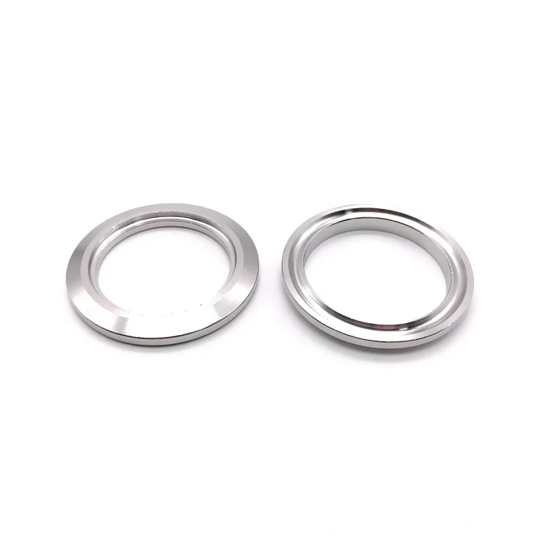 304 Stainless Steel 19mm-108mm Three Clip Open End Cap with and Without Groove Sanitary Quick Opening Blind Plate Pipe Fittings