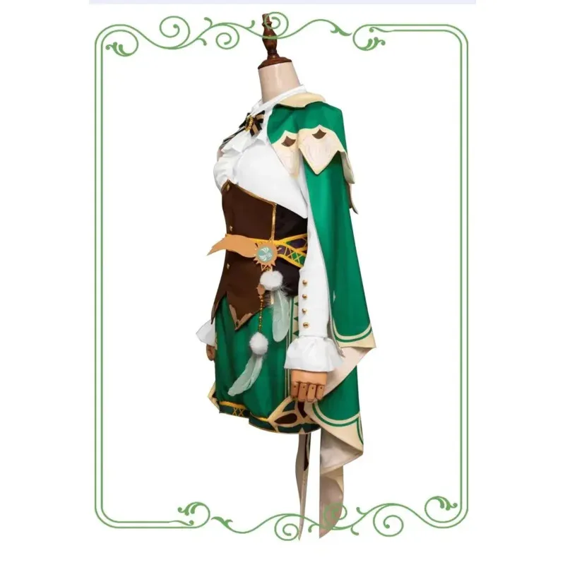 Hot!Genshin - PU Leather Genshin Impact Twenty Genshin Impact Costume Twenty Cosplay for Halloween Carnival Cosplay Costume