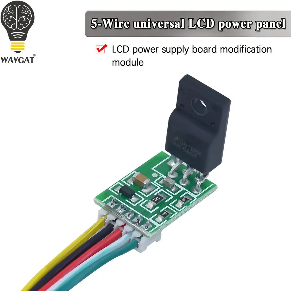 12-18V LCD Universal Power Supply Board Module Switch Tube 300V For LCD Display TV Maintenance CA-888