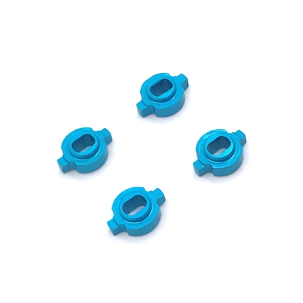 4Pcs Metal Bond Changeover Adapter for 1/28 Mosquito RC Car ZERO-Z Kyosho MINI-Z MR-03 Wheel Hub Change To AWD