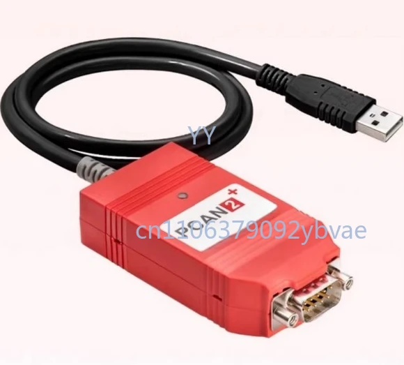 PCAN2+  (PCAN USB Adapter, with Chinese Scheme, Compatible with IPEH-002022,  Industrial-Grade CAN Communication Accessory)