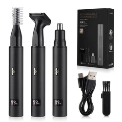 Electric Nose Hair Trimmer For Men Women High Speed Motor Hair Remover Lips Eyebrows Razor R Type Cutter Head Trimmer for Nose