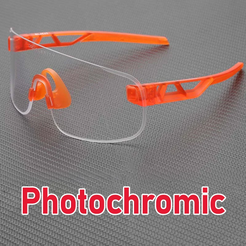 

Photochromic Sunglasses UV400 Bike Bicycle Glasses Men's Blue Sports Woman Cycling Eyewear Outdoor MTB Glasses Bike Goggles