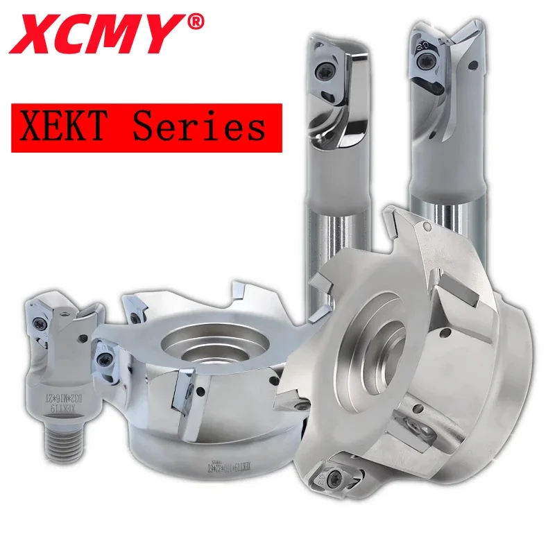 

XEKT19 XEKT19M508-MA XEKT Copper and aluminum slotted milling tool bar cutter head CNC head fast feed internal cooling tool head