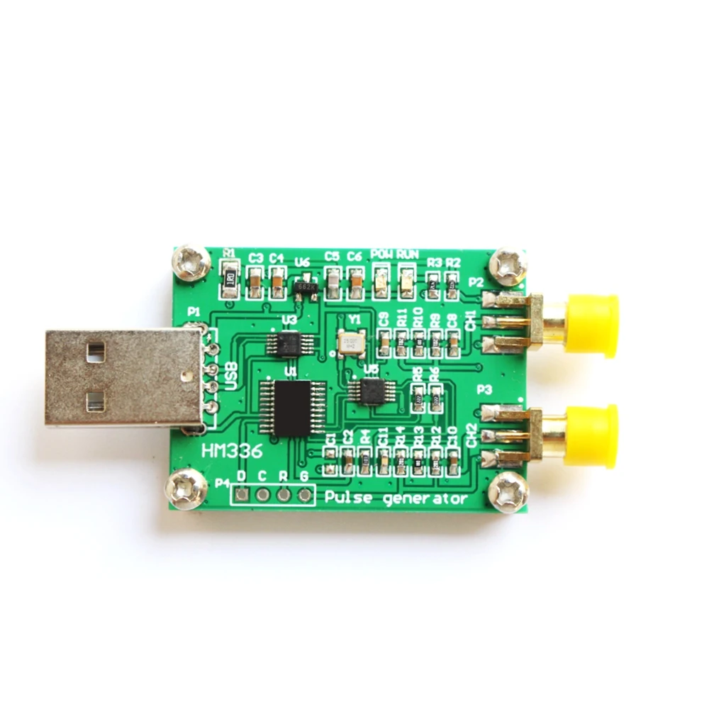 

USB Two-way Pulse Signal Generator Module DDS 4K~220MHz