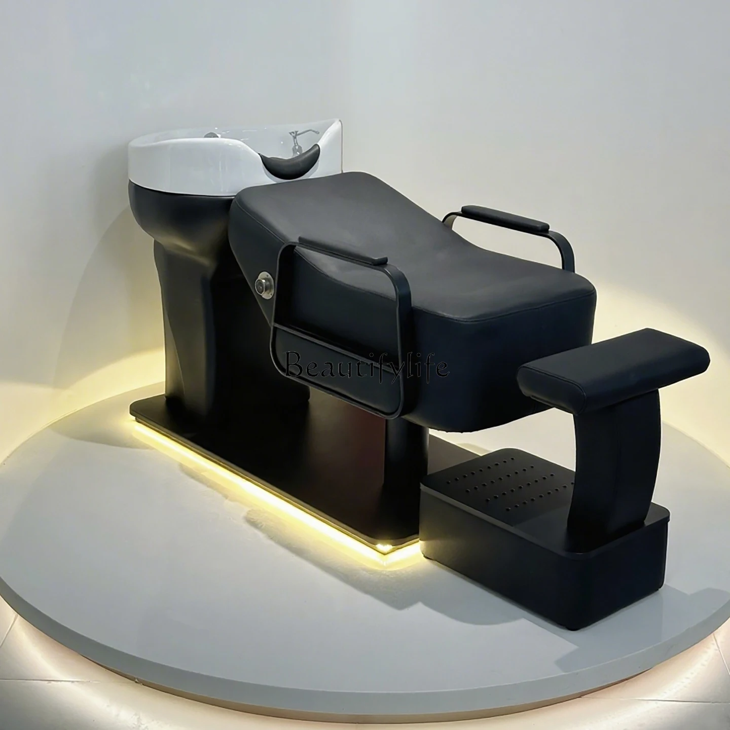 

Hair Salon Special Shampoo Bed Semi-Reclining Shampoo Bed Beauty Water Flushing Electric Massage