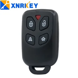 XNRKEY  4 Button +Panic New Car Key Case For Brazil For Positron PX32 Control Alarm Remote Key Shell With Key Pad