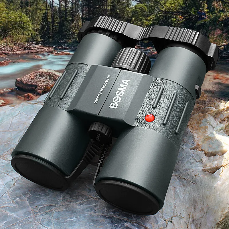 8x42  10x42 HD Zoom Portable Powerful Binoculars Long Range Telescope  Folding  Binoculars for Hunting