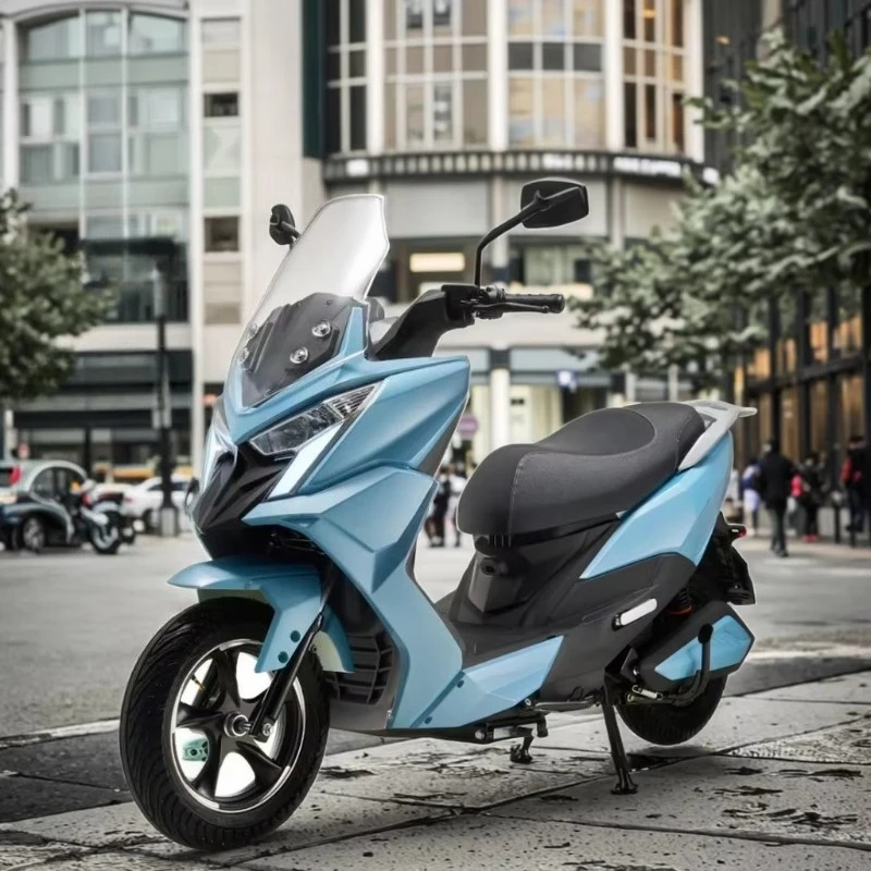 

SXLL Sport bike new M6 electric moped 2000 watts motor 1500 watts 72V 48v black 60 km/h 60v scooter, EEC certified