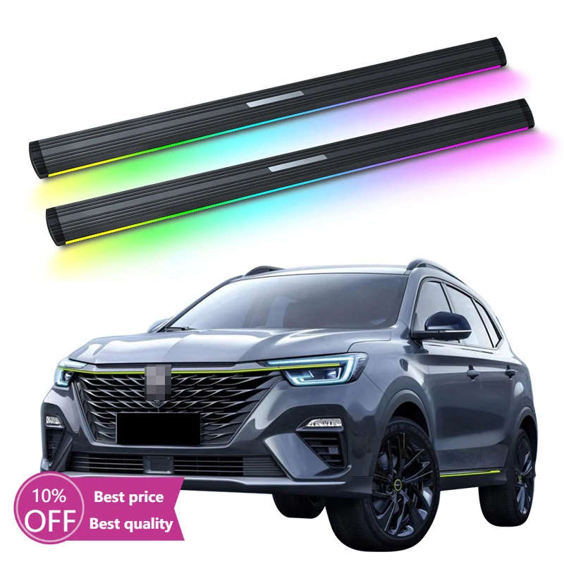 

Cc CarAutomatic Electric Power Side Step Running Board Neon Led Light for MG Roewe RX5 2016+