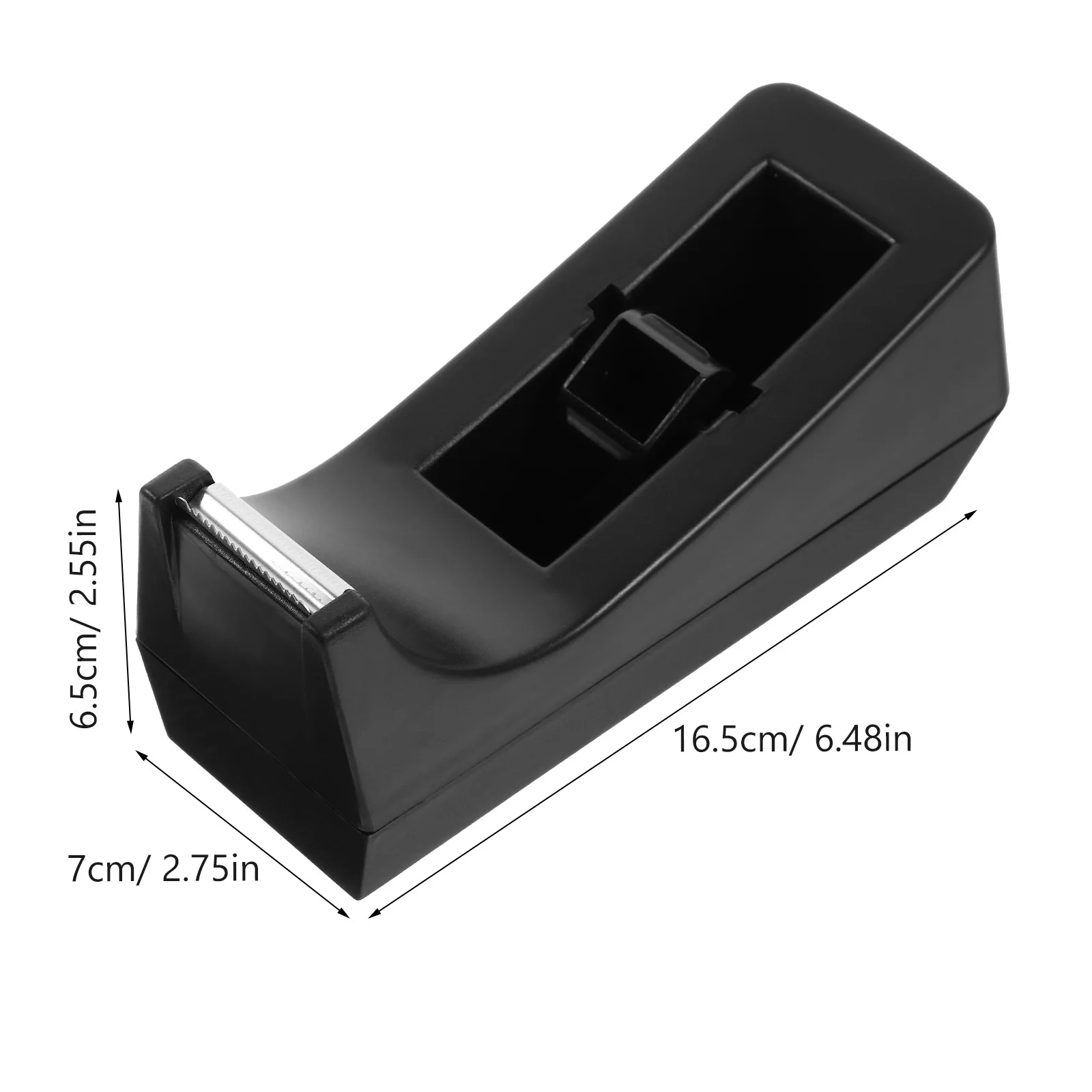 حامل قاعدة غير قابل للانزلاق بحافة ناعمة للمكتب والمدرسة ومنظم سطح المكتب وخفيف الوزن ومستلزمات القرطاسية #5