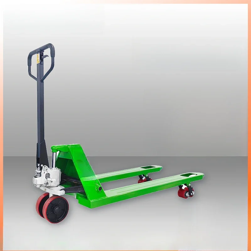Manual hydraulic trucks 2 3T 5 tons forklift pallet truck Land cattle loading and unloading truck Hand-pulled hydraulic trucks
