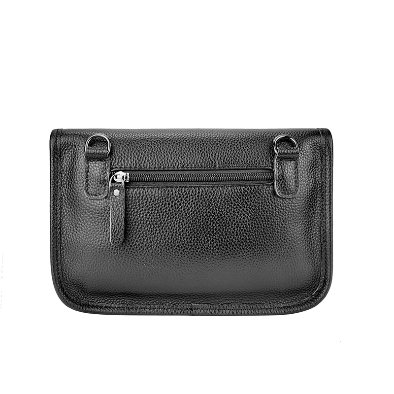 Genuine Leather Sling Bag Shoulder Crossbody Bag for Men Clutch Handbag Messenger Bag Multi Tote Bag for Commuting Business