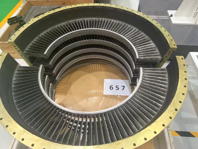 Compressor Stator Vane Ring OEM High Temperature Alloy Stator Ring Spare Parts for Industrial Turbine Factory Direct Supply