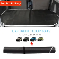 Alfombrilla de equipaje Para Suzuki Jimny JB64, JB64W, JB74, JB74W, 2018-22, bandeja de revestimiento de maletero trasero, Accesorios Para Vehículos