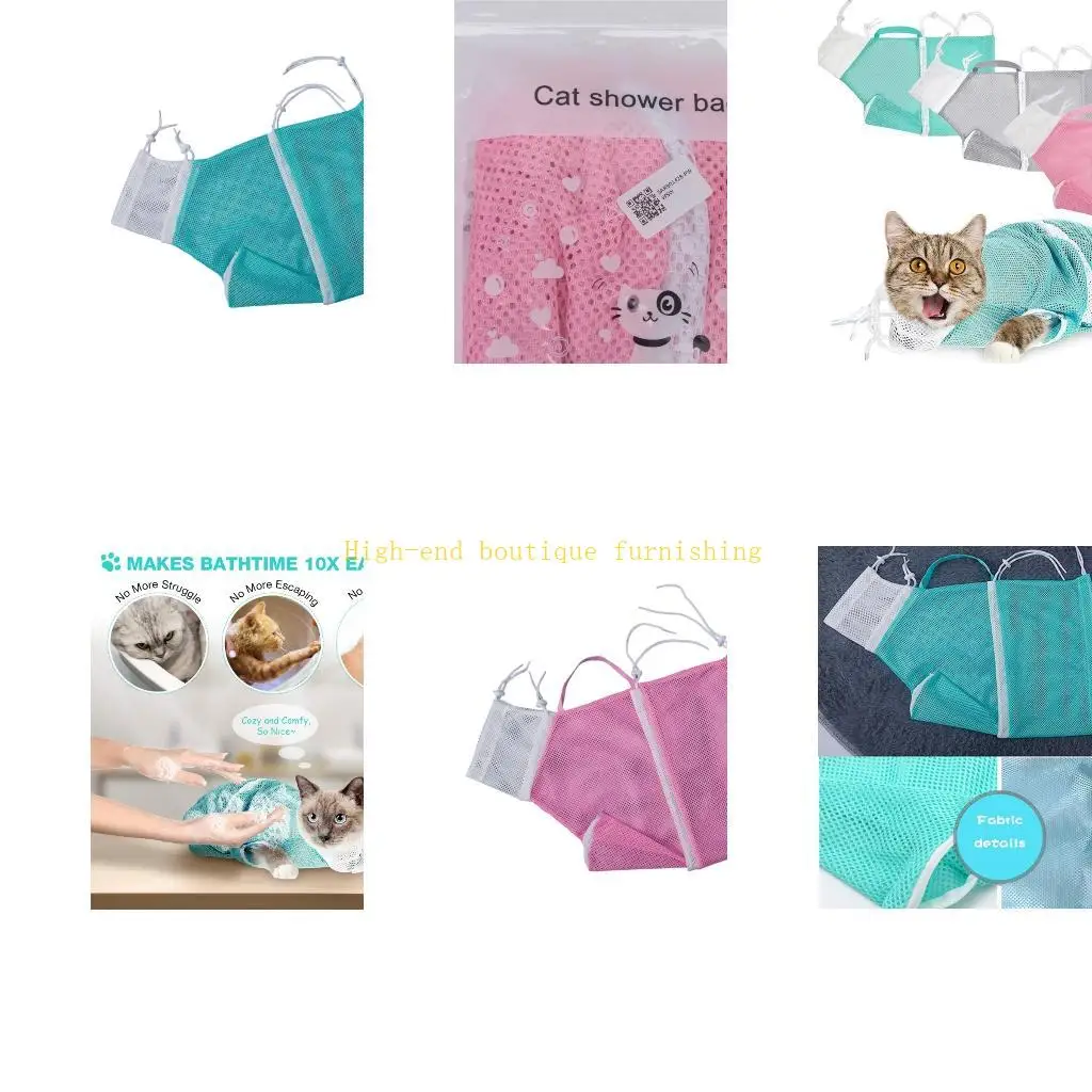 L9NB Vented Body Cats Wash Bag with Corded Entry for Indoor Use Daily