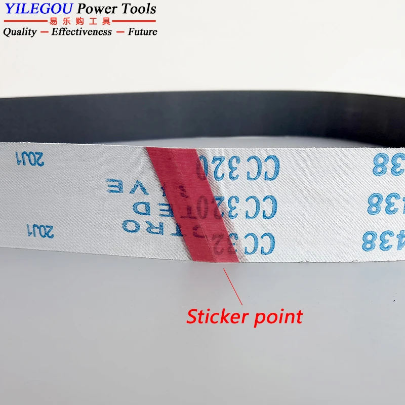 5 Pieces 50 x 1500mm Sanding Belt For Metal. 2