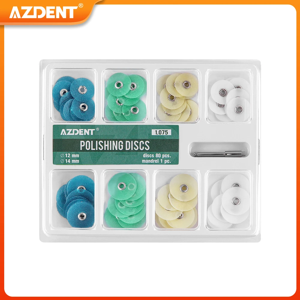 Dental Polishing Discs Gross Reduction AZDENT Contouring Mandrel Dentistry Consumables Stripes Autoclaved