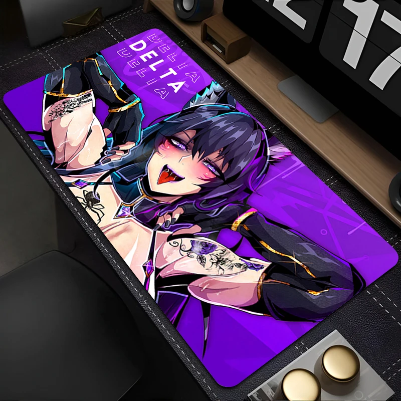 Anime Girl Design Śliczna podkładka pod mysz Gamer Company Podkładka na biurko Akcesoria do gier Antypoślizgowa podkładka pod laptopa Podkładka pod mysz Biuro Kawaii Mata stołowa