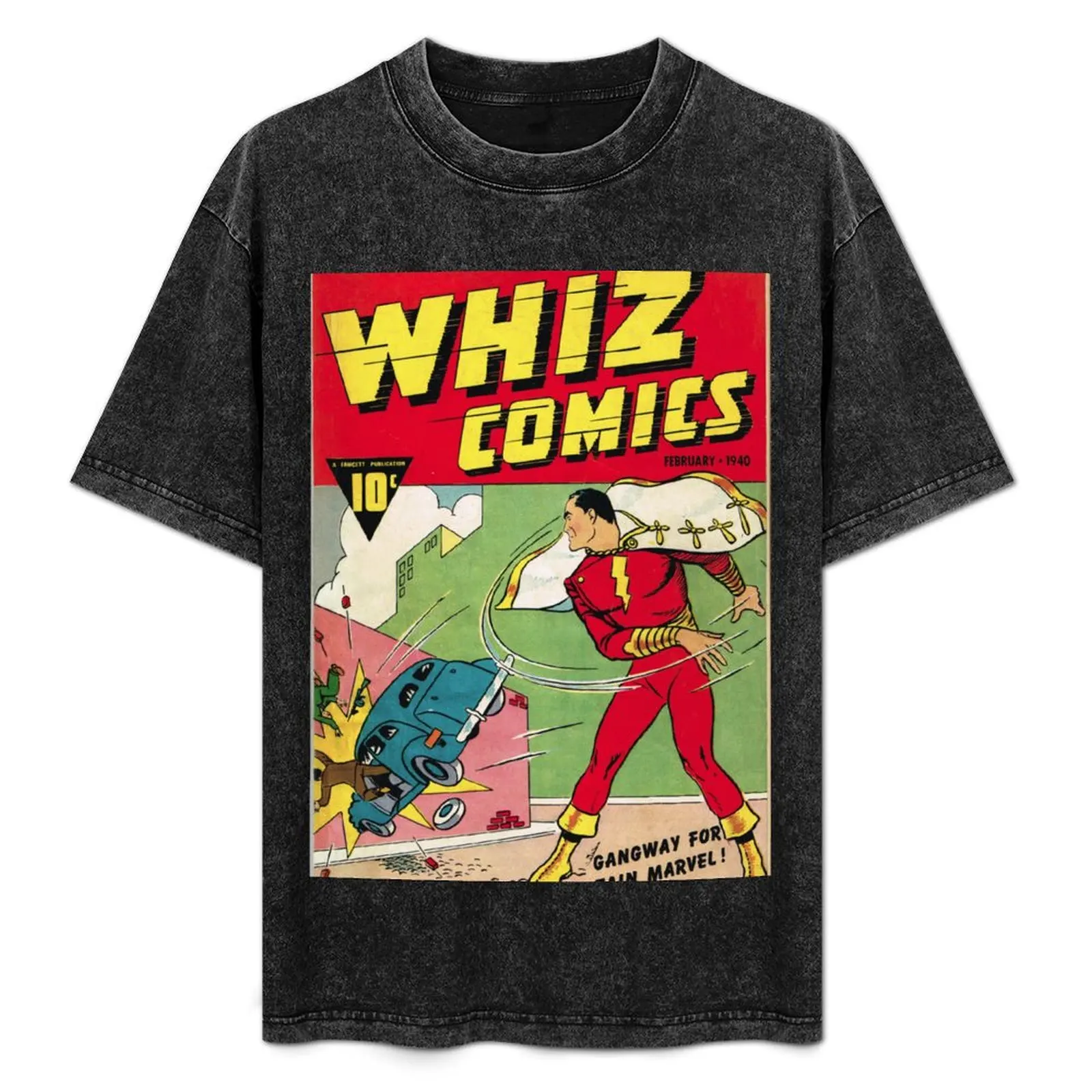 

WHIZ Comics #2 Shazam First Appearance T-Shirt cute tops plus size clothes anime t shirts tops mens graphic t-shirts anime