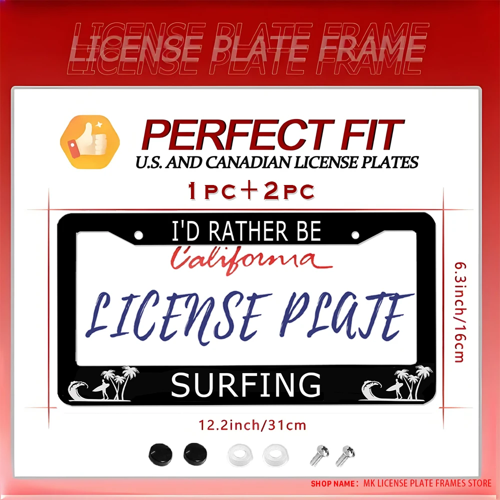 

Black Novelty Ministry of Magic - Themed 2 - Hole License Plate Frame with Screw Kit, Aluminum Car Accessory, Fun and Decorative