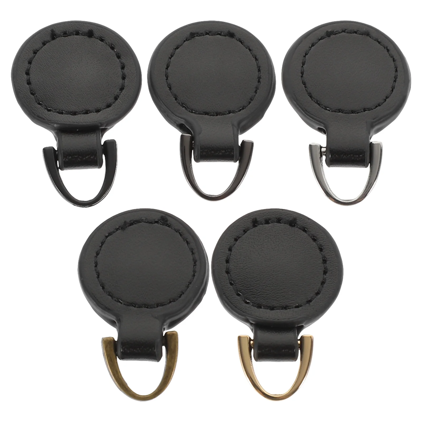 

5Pcs Zipper Pull Replacement Universal Zipper Heads for Bag Coat Suitcase Down Jacket Wear-Resistant Fixer Solution