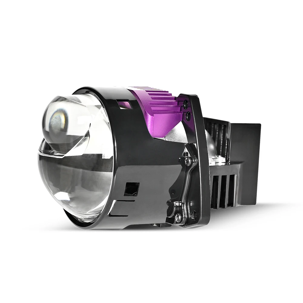 150W/set Bi LED projector lens 6000K 12V 3.0 inch aluminum car headlight laser LED auto parts view 4