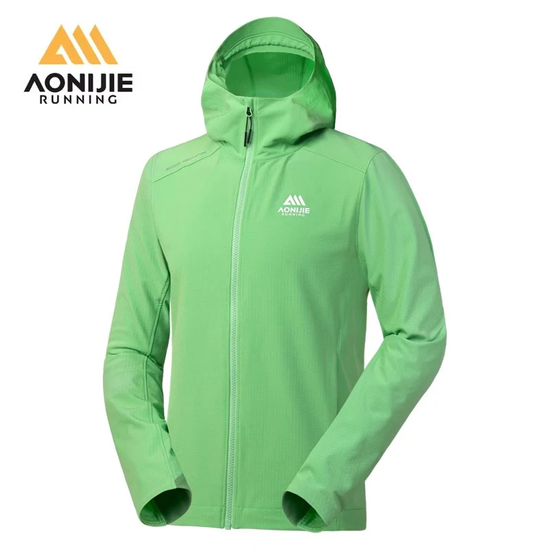 AONIJIE Windproof Sports Jacket Women Windbreaker Warm  Water-repellent Outdoor Hiking Cycling Jacket Hooded Coat Running Tops