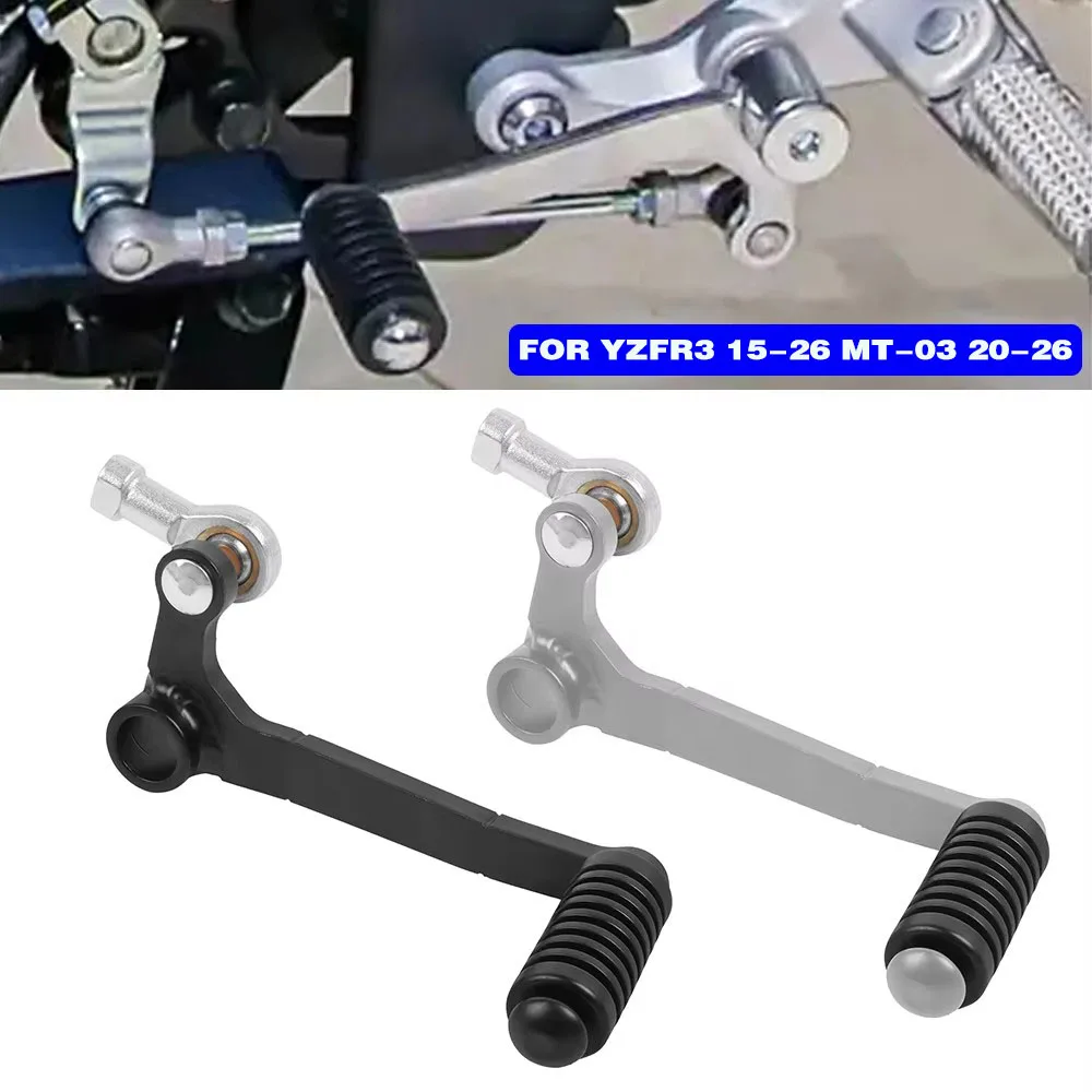 Gear Shift Lever For Yamaha YZF-R3 YZFR3 YZF R3 2015-2026 MT-03 MT 03 MT03 2020-2026 Motorcycle Shifter Pedal Lever
