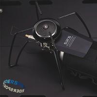 WELLHIKE Spider Stove Black Spider Folding Card Stove Camping Tableware Camping Kitchenware Camping Barbecue Stove Gas Stove